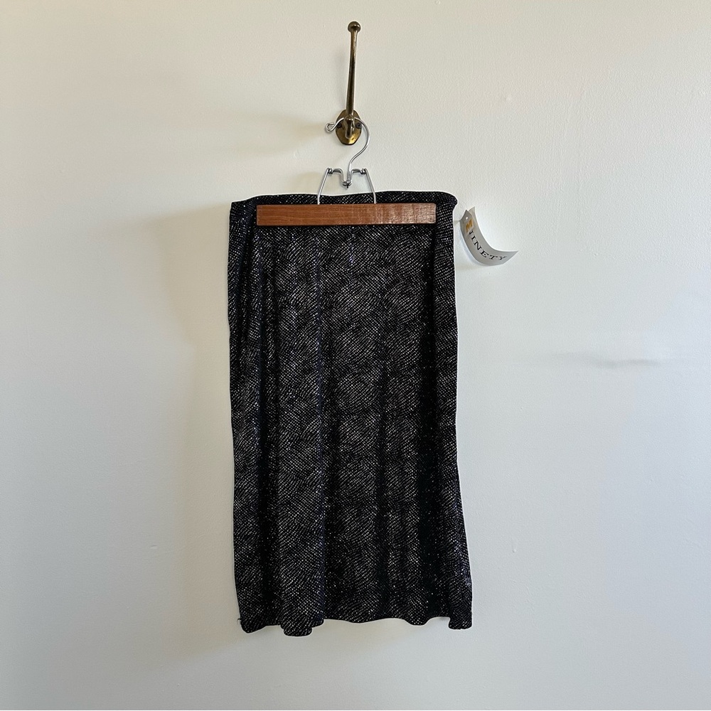 NWT 90s vintage sparkly knee-length pencil skirt- M (can fit up to large)